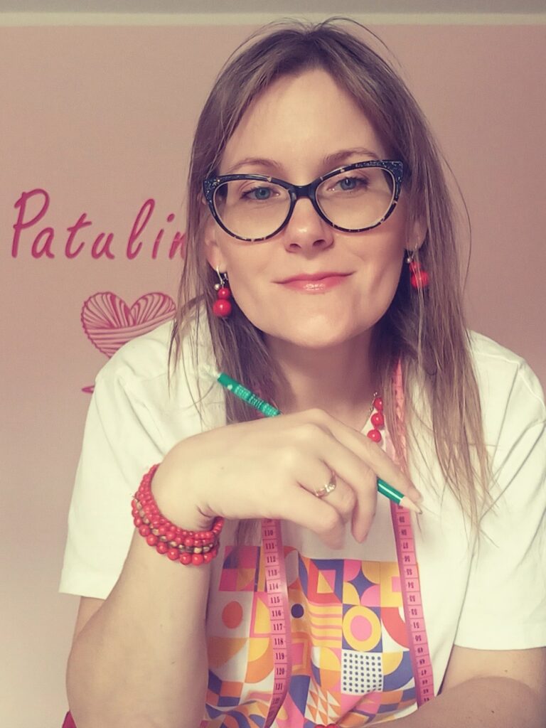 Patrycja w pracowni Patulinka